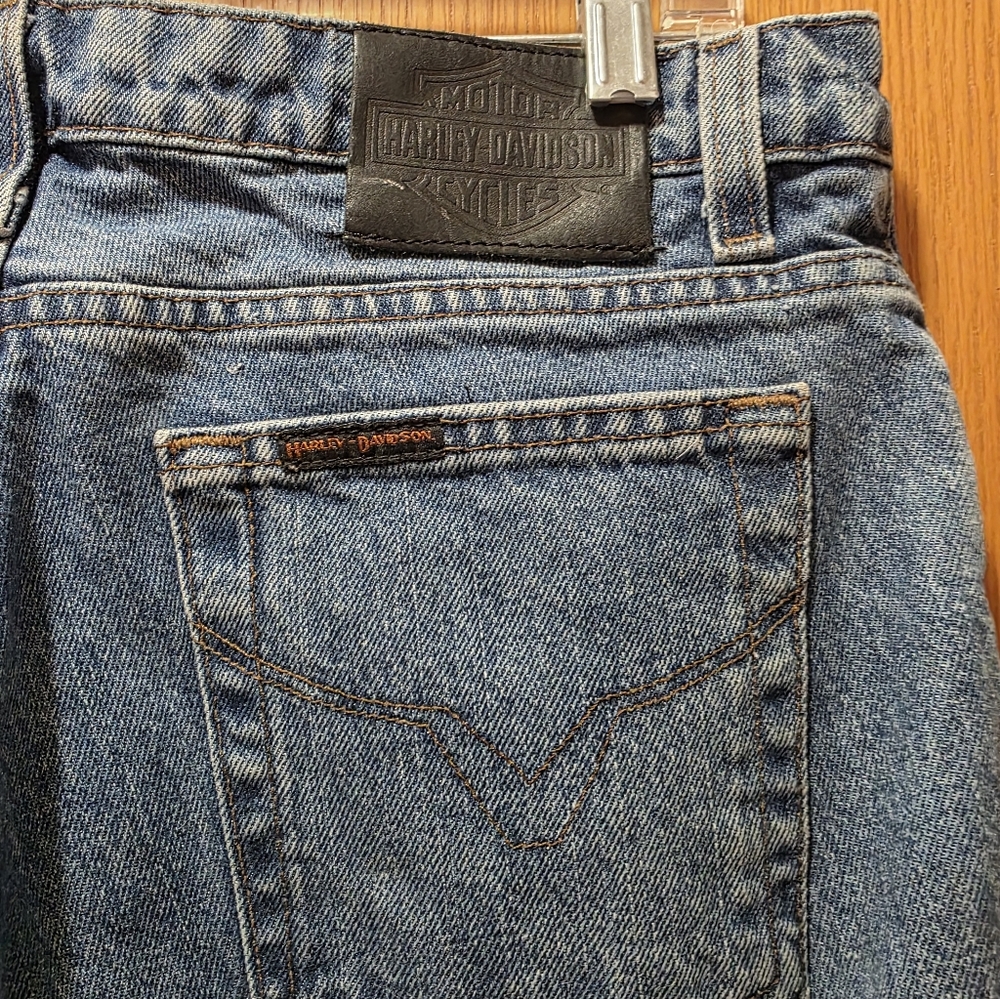 Ladies Harley-Davidson Regular Leg Size 10 Jeans